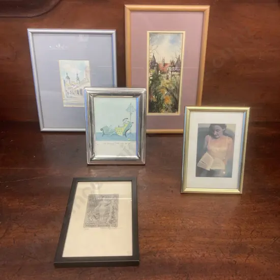 Selection of Small Framed Art